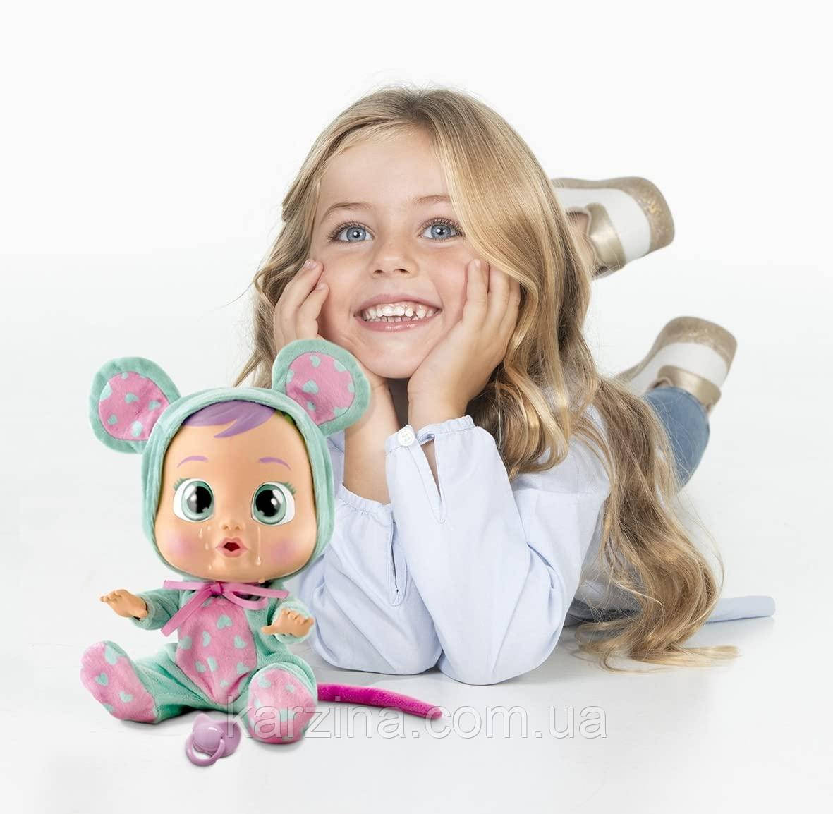 Інтерактивний пупс Cry Babies Плакса Мишка Лала від IMC Toys Оригінал