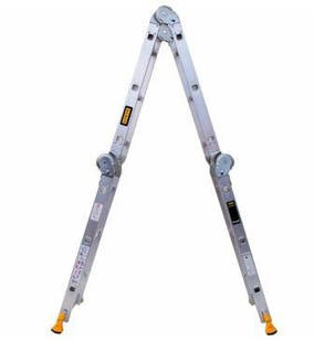 Драбина шарнірна алюмінієва Aloft 4х3 (MLA-43)