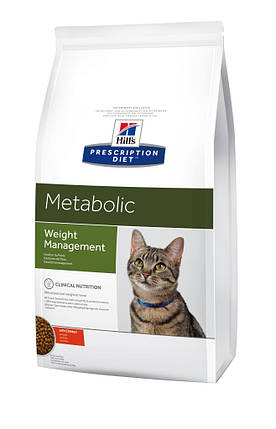 Hills (Хіллс) Feline Metabolic дієтичний корм для корекції ваги кішок (4 кг), фото 2