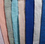 Жіночий лляний костюм шорти та піджак вільного крою. Доступно в р 40-74+ батал, фото 6