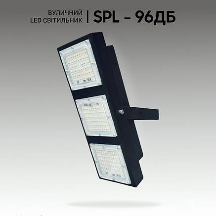 Вуличний LED світильник 96W, світлодіодний прожектор, кріплення на стіну, стелю, фото 2