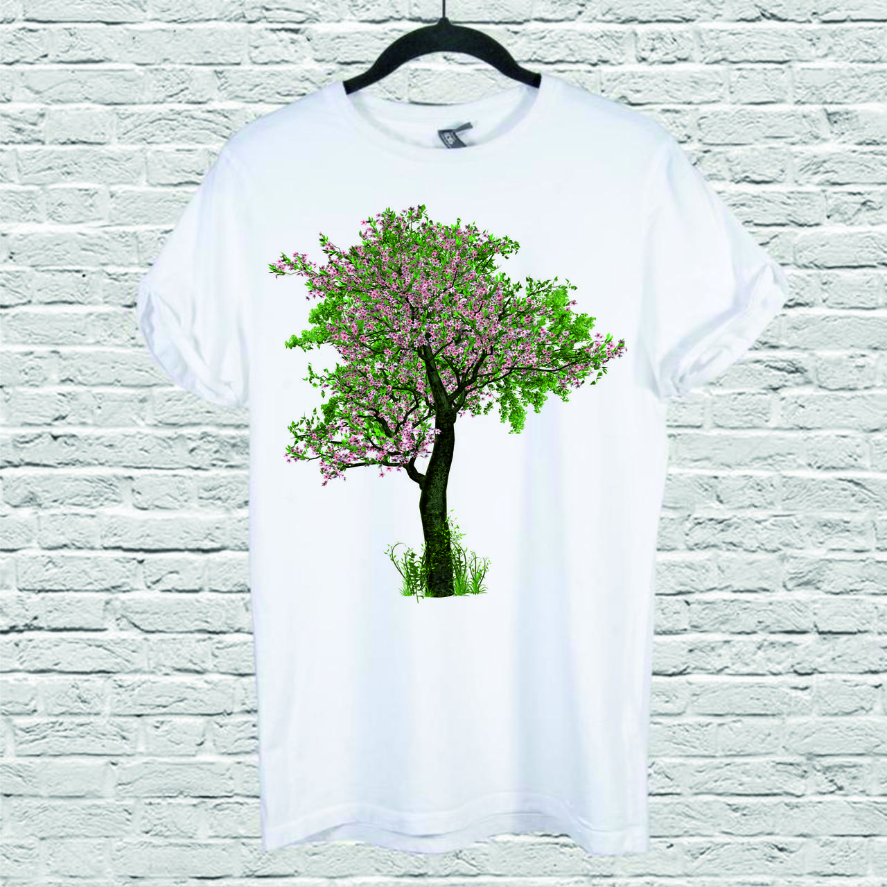 Футболка YOUstyle Tree_1 0137 XXL White