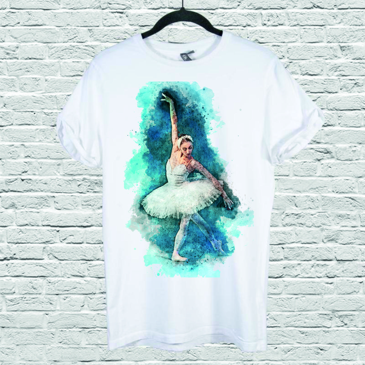 Футболка YOUstyle Ballerina 0140 L White