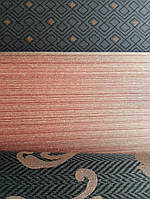Текстильные обои на флизелиновой основе Cador Rasch Textil 086514 под мелкий бамбук бордово-бежевый