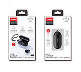 Навушники бездротові Bluetooth Joyroom JR-TL1 з кейсом, чорні., фото 3