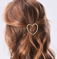 Красивое украшение для волос заколочка "Сердечко"