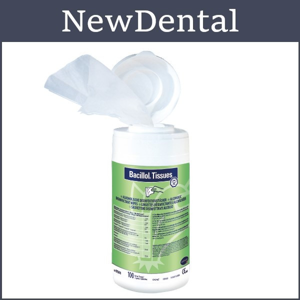 Серветки дезінфікуючі Бацилол Bode Chemie Bacillol Tissues, 100шт
