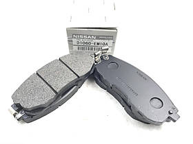 Колодки гальмівні передні дискові D1060-EM10A.