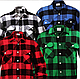 Чоловіча сорочка фланелева Буффало Heavyweight Buffalo Plaid Flannel Shirt колір зелена Rotcho USA, фото 8