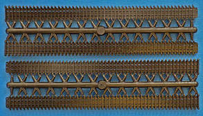 Вінілові траки для збірної моделі танка Centurion. 1/72 ACE R006