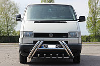 Защита переднего бампера (рога) Volkswagen T4 (Transporter) 1990-2003