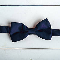 Темно-синяя галстук-бабочка (арт. GB-6)