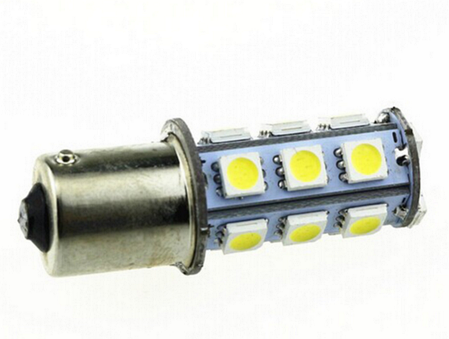 Світлодіодна лампа 1156 BA15S 18 SMD 5050 LED (червоний), фото 2