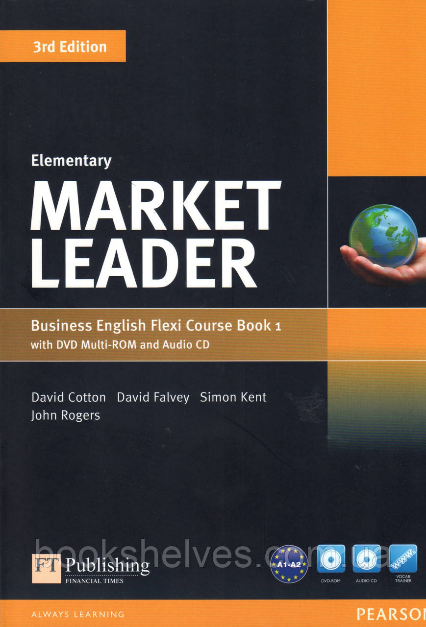 Учебник Market Leader 3rd Elementary Flexi 1 +DVD+CD Student's book, фото 1
