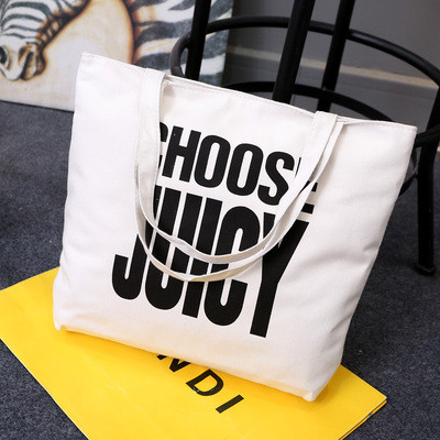 Екосумка чорна CHOOSE JUICY