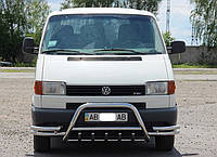 Кенгурятник с усами (защита переднего бампера) Volkswagen T4 (Transporter) 1990-2003