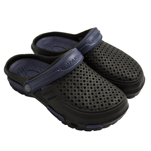 Чорні крокси "Like Crocs"
