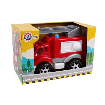 Іграшка машинка пластикова Пожежна машина ТехноК (у коробці), арт. 5392
