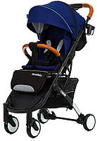 Прогулочная коляска Bene Baby D200 (синий цвет) + бесплатная доставка