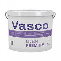 Краска фасадная силиконовая краска Vasco Facade Premium (Васко Фасад Премиум) А, 2.7
