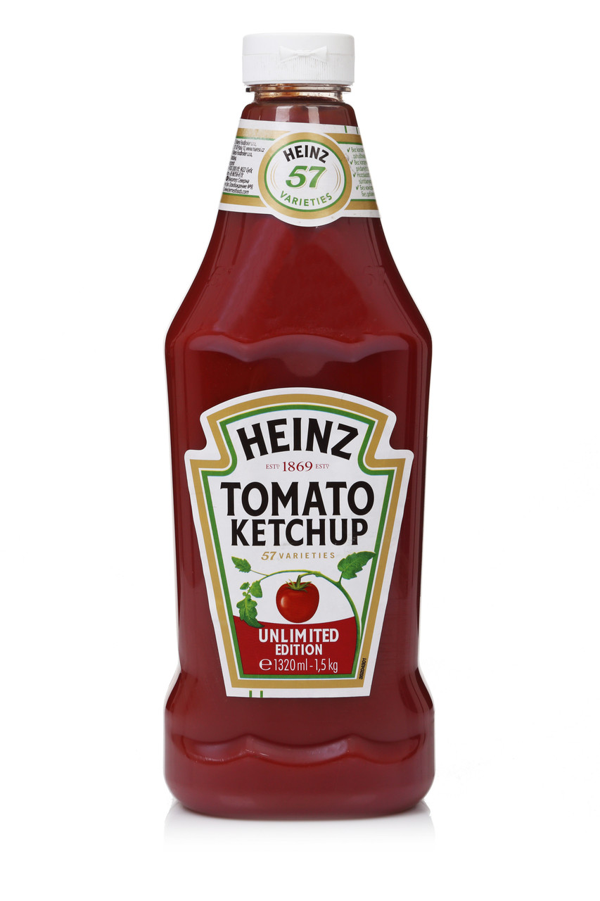 Heinz кетчуп томатний 1320ml. 1,5 кг