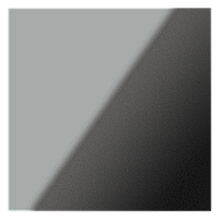 Вентиляційна декоративна панель ФП 160 Плейн чорний сапфір