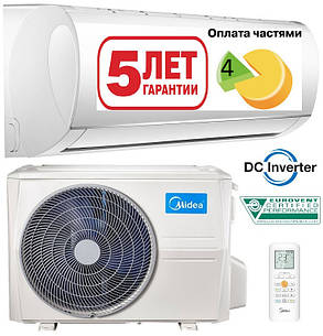 Кондиціонер MIDEA MA-12N8DOI-I/MA-12N8DO-O Blanc Inverter, фото 2