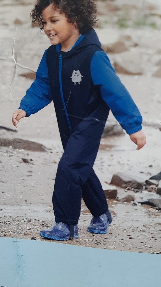 Шикарний дитячий комбінезон на флісі від дощу і не погоди від Impidimpi, Німеччина, на зростання 62-68 см