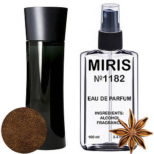 Парфуми MIRIS No1182 (аромат схожий на Code Pour Homme) Чоловічі 100 ml