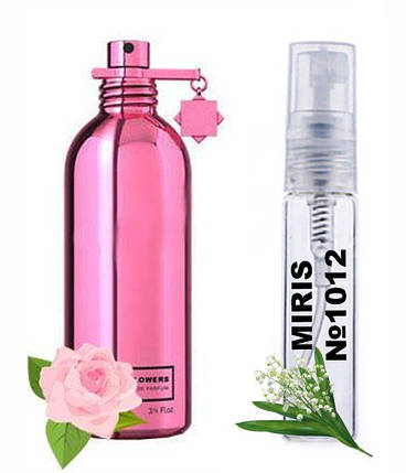Пробник Духів MIRIS №1012 (аромат схожий на Montale Crystal Flowers) Унісекс 3 ml, фото 2