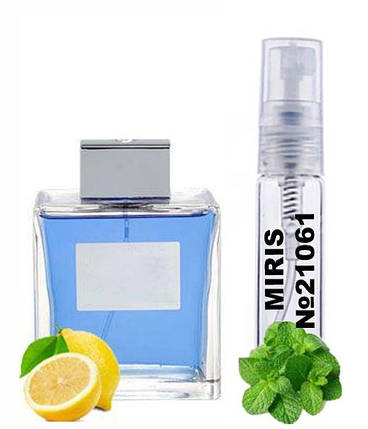Пробник Духів MIRIS №21061 (аромат схожий на Antonio Banderas Blue Seduction Men) Для Чоловіків 3 ml, фото 2