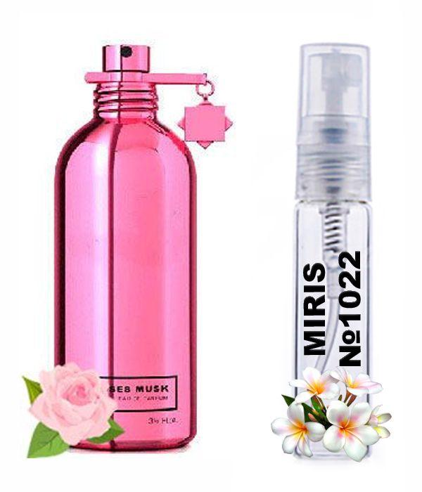 Пробник Духів MIRIS No1022 (аромат схожий на Montale Roses Musk) Жіночий 3 ml