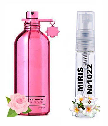 Пробник Духів MIRIS No1022 (аромат схожий на Montale Roses Musk) Жіночий 3 ml, фото 2
