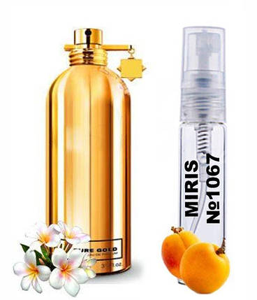 Пробник Духів MIRIS №1067 (аромат схожий на Montale Pure Gold) Жіночий 3 ml, фото 2