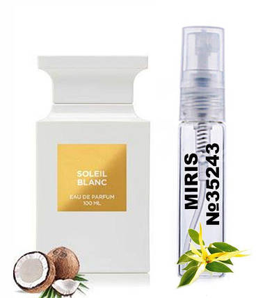 Пробник Духів MIRIS №35243 (аромат схожий на Tom Ford Soleil Blanc) Унісекс 3 ml, фото 2