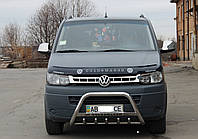 Кенгурятник с лого (защита переднего бампера) Volkswagen Т5 (Transporter) 2009-2015