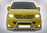 Кенгурятник с усами (защита переднего бампера) Volkswagen Т5 (Transporter) 2009-2015