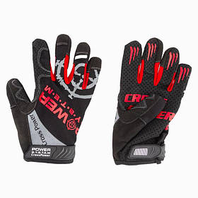 Рукавички для кросфіту Power System PS-2860, Black/Red - S