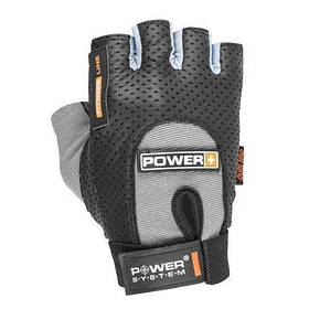 Рукавички для фітнесу Power System PS-2500, Black/Grey - XS