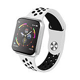 Розумний смарт годинник Lemfo F8 з тонометром (Сріблястий), фото 4