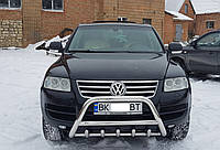 Кенгурятник с грилем (защита переднего бампера) Volkswagen Touareg 2002-2010