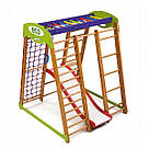 Дитячий різнокольоровий ігровий майданчик з гіркою «Карапуз Plus 1» ТМ Sportbaby, розмір 1.5х1,24х1.32м, фото 3