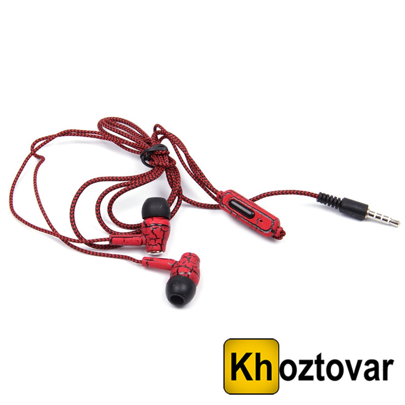 Вакуумні навушники вкладки з мікрофоном New Style Bass SK-32