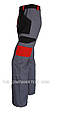 Штани робочі МУСТАНГ сірі з чорним ( 100% бавовна ), фото 5