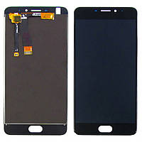 Дисплей (екран) Meizu M5 Note M621H з тачскріном (чорний)