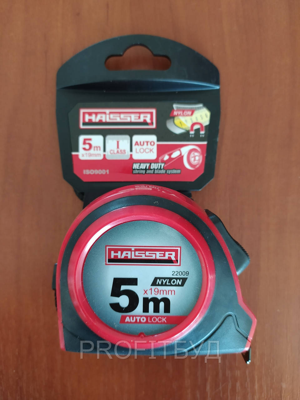 Рулетка Haisser 5 м x 19 мм