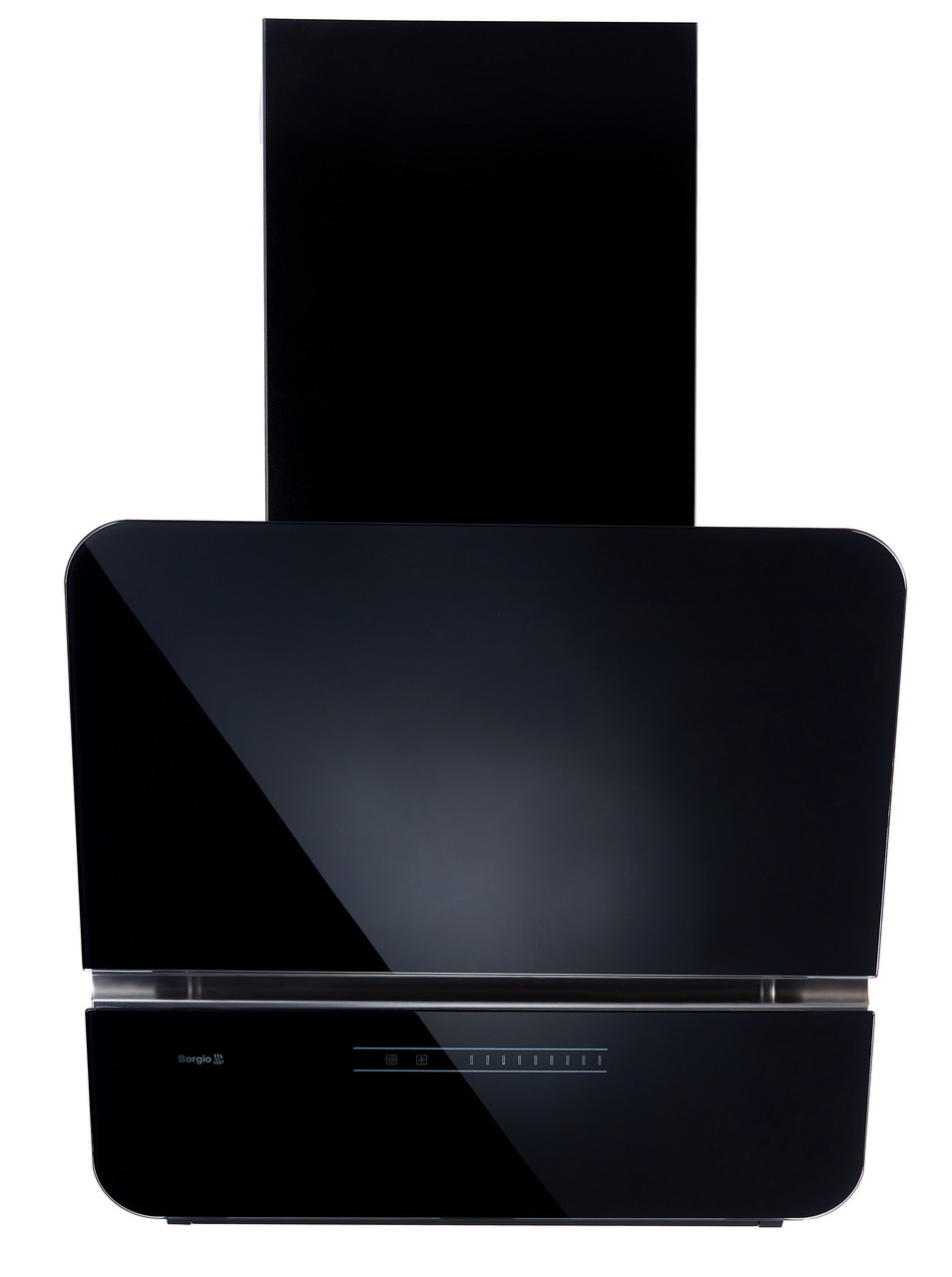 Кухонна витяжка похила BORGIO RNT-LX 60 black SU (1300 м/куб)