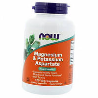 Magnesium & Potassium Aspartate NOW, 120 капсул