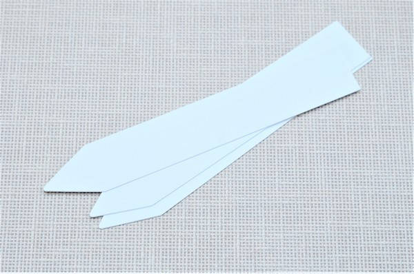 Етикетки PET-R білі 1,6*12см, 500шт, фото 1