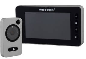 Відеовічко MUL-T-LOCK GOTU+ 5140 Gray для дверей